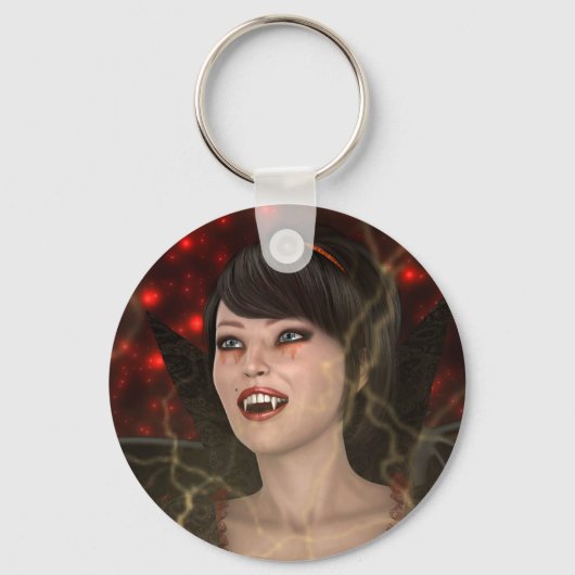 Mooie Heks Sleutelhanger (Voorkant)