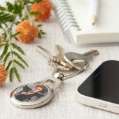 Mooie heks sleutelhanger (Zijkant)