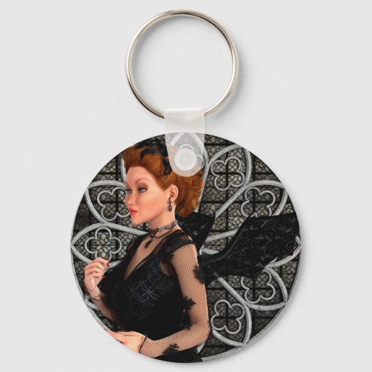 Mooie Heks Sleutelhanger (Voorkant)