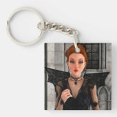 Mooie Heks Sleutelhanger (Voorkant)