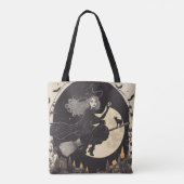 Mooie heksentas tote bag (Achterkant)