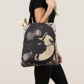 Mooie heksentas tote bag (Dichtbij)