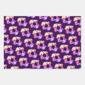 Mooie heldere bloemen ster van David Joodse Event Inpakpapier Vel (Voorkant 3)