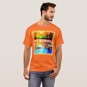 Mooie, heldere Oranje bossen. Bestel nu T-shirt (Voorkant volledig)