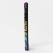 Mooie heldere regenboog bloem Case-Mate iPhone case (Achterkant/links)