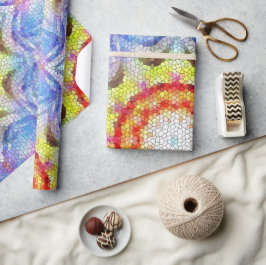 Mooie, heldere Tegel zon Cadeaupapier