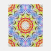 Mooie, heldere Tegel zon Fleece Deken (Voorkant)