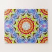 Mooie, heldere Tegel zon Legpuzzel (Horizontaal)