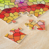 Mooie, heldere Tegel zon Legpuzzel (Zijkant)