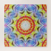 Mooie, heldere Tegel zon Legpuzzel (Horizontaal)