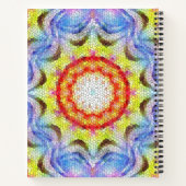 Mooie, heldere Tegel zon Notitieboek (Achterkant)