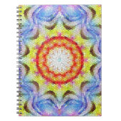 Mooie, heldere Tegel zon Notitieboek (Voorkant)