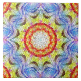 Mooie, heldere Tegel zon Tegeltje