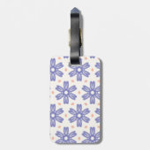 Mooie helderziende bagagelabel (Achterkant verticaal)