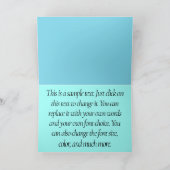 Mooie helende schriftuur Jeremia 30:17 Kaart (Binnen)