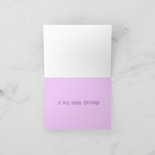 Mooie Hellbore Bloem Verjaardag Kaart (Binnen)