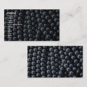 Mooie Hematitekralen op snaren Visitekaartje (Voorkant / Achterkant)