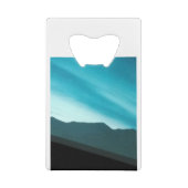 Mooie hemel creditkaart flessenopener (Achterkant)