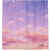 Mooie hemel douchegordijn (Voorkant)