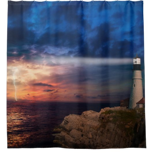 mooie hemel douchegordijn (Voorkant)