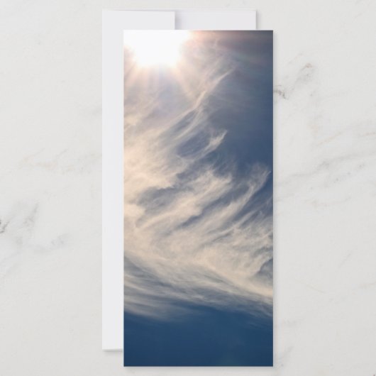 Mooie hemel en breedtegraad inspireren op maat (Achterkant)