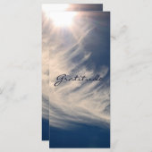 Mooie hemel en breedtegraad inspireren op maat (Voorkant / Achterkant)