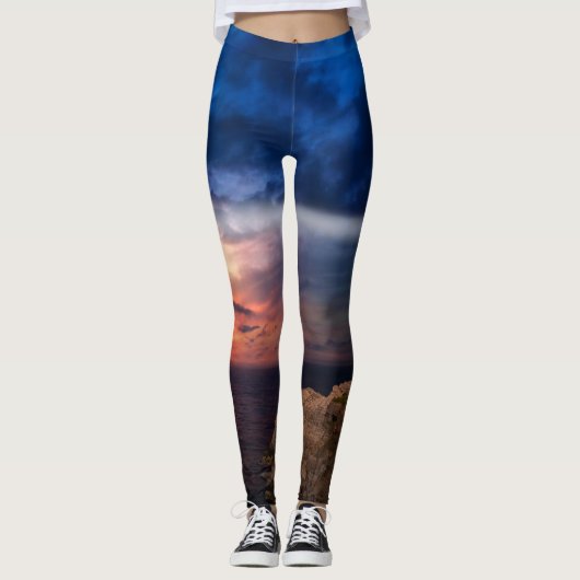 mooie hemel leggings (Voorkant)