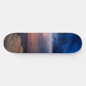 mooie hemel persoonlijk skateboard (Horizontaal)