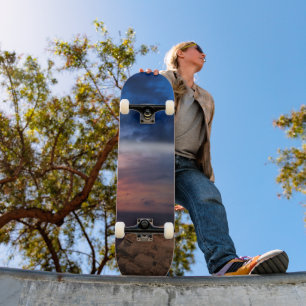 mooie hemel persoonlijk skateboard