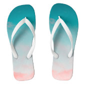 Mooie hemel teenslippers (Voetbed)