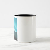 Mooie hemel tweekleurige koffiemok (Center)