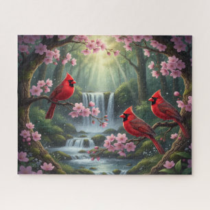 Mooie Hemelse Kardinalen Legpuzzel