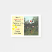 Mooie Henri Rousseau's beroemde Virgin Forest Post-it® Notes (Voorkant)