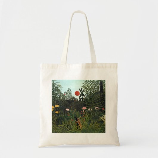 Mooie Henri Rousseau's beroemde Virgin Forest Tote Bag (Voorkant)