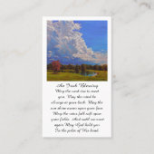 Mooie herdenkingskaart visitekaartje (Voorkant)