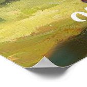 Mooie Hereford Bull Poster (Hoek)