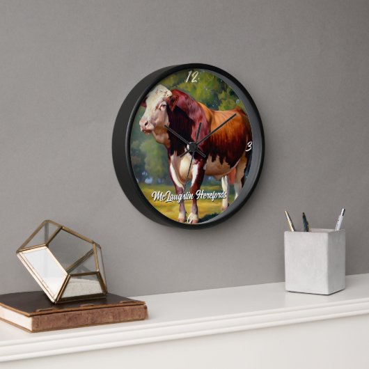 Mooie Hereford-stier (Kantoor)