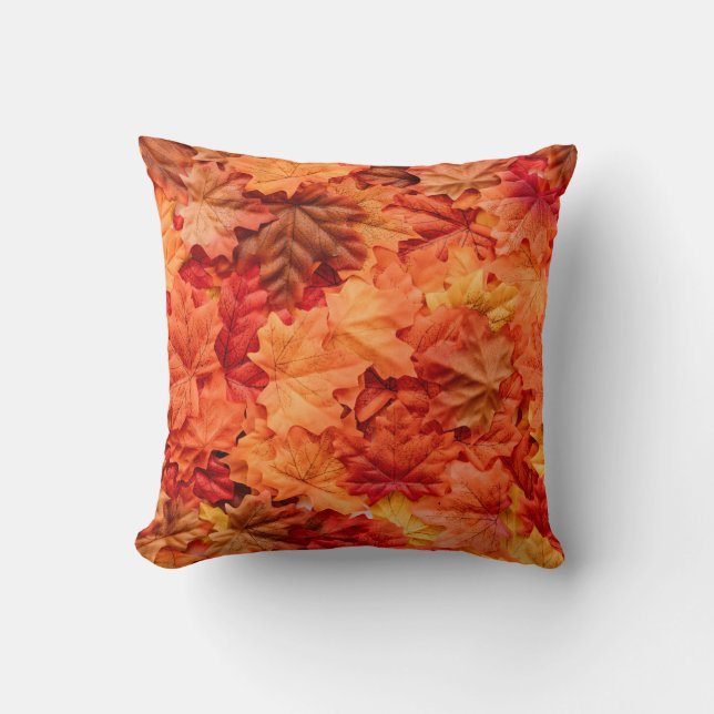 Mooie herfst bladeren Thanksgiving Kussen (Voorkant)