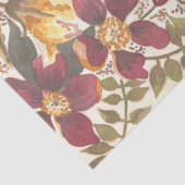 Mooie herfst bloemenweefsel papier (Detail)