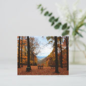 Mooie Herfst Briefkaart (Staand voorkant)