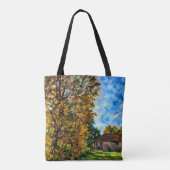 Mooie Herfst Dag Afbeelding Tas (Achterkant)