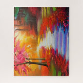 Mooie Herfst dag | Herfstpad Legpuzzel (Verticaal)