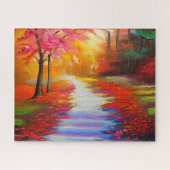 Mooie Herfst dag | Herfstpad Legpuzzel (Horizontaal)