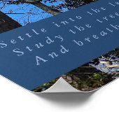 Mooie Herfst dag Poster (Hoek)