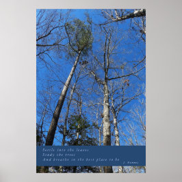 Mooie Herfst dag Poster