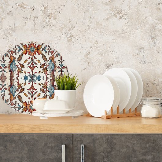 Mooie Herfst en blauwe ronde Snijplank