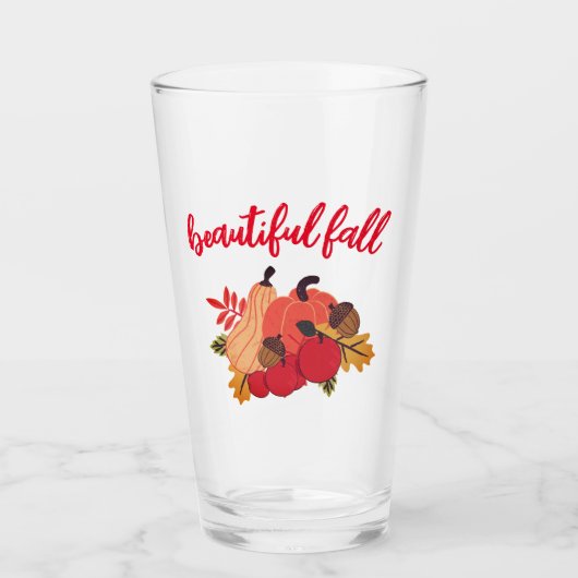 MOOIE HERFST GLAS (Voorkant)