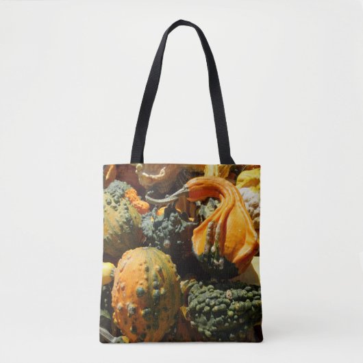 Mooie Herfst Gourds op een Tote Bag (Voorkant)