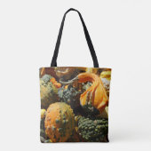 Mooie Herfst Gourds op een Tote Bag (Achterkant)