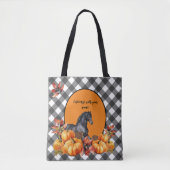 Mooie Herfst herfstpaard Tote Bag (Voorkant)